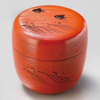 Isuke Natsume Lacquered Ceremonial Tea Caddy