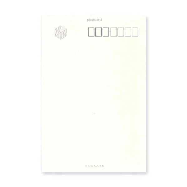 January Seasonal Foil Stamped Postcard Cat Design