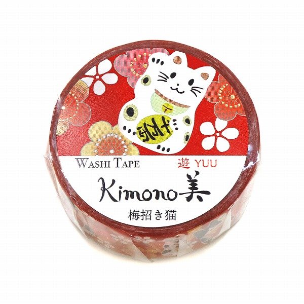 Kamiiso-Kimono-Washi-Tape-Plum-Beckoning-Cat-Pattern-Masking-Tape-1-2024-07-09T07:39:20.758Z.jpg