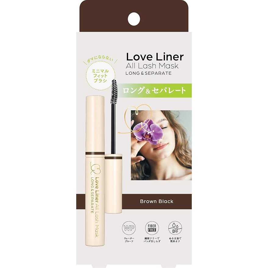 Love Liner All Lash Mask Long & Separating Brown Black Mascara