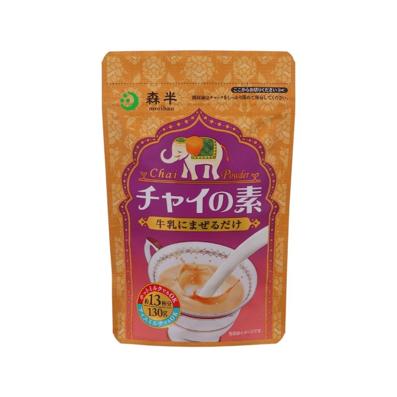 Morihan Instant Chai Tea Powder Mix for Chai Latte 130g – Japanese Taste