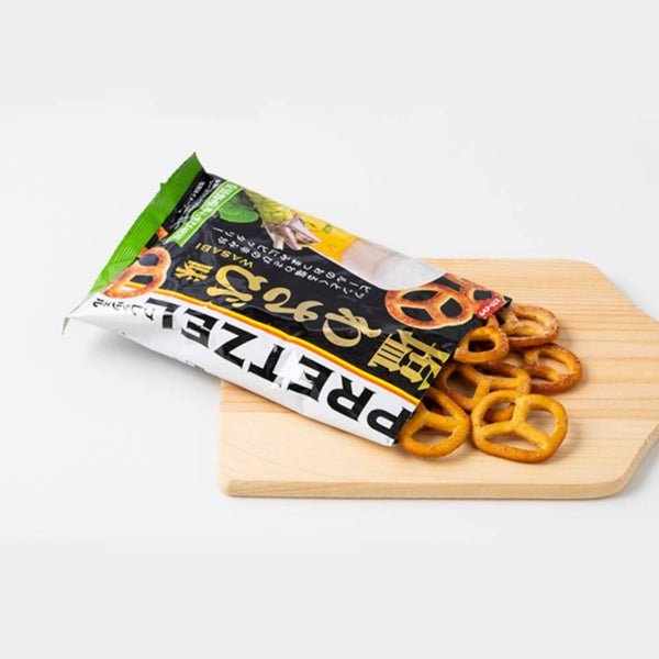 Mr. Ito Whole Wheat Baked Pretzels Wasabi Flavor (Pack of 6)