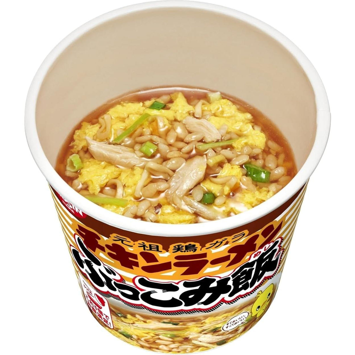 Nissin Bukkomi Meshi Chicken Ramen Rice Instant Cup Meal 64g