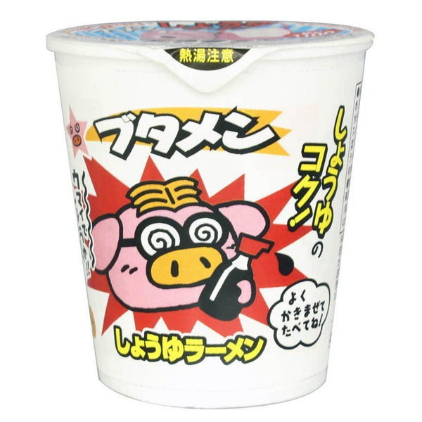 Oyatsu Butamen Shoyu Soy Sauce Ramen Noodles