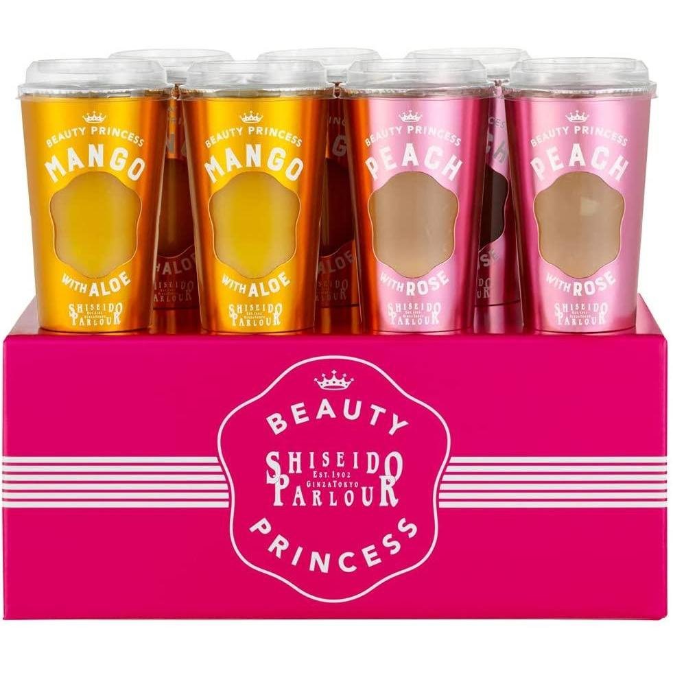 Shiseido Parlour Beauty Princess Fruit Jelly Drink Set 7 Cups