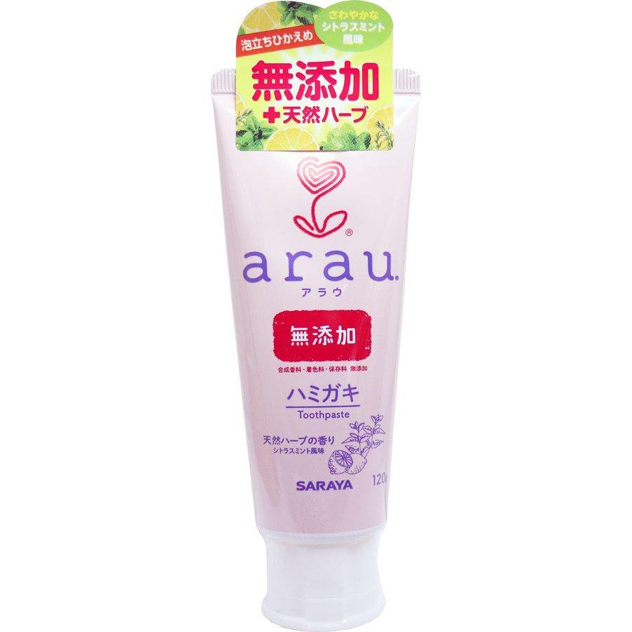 P-1-SRY-ARU-TP-120-Saraya Arau Additive-Free Toothpaste 120g.jpg