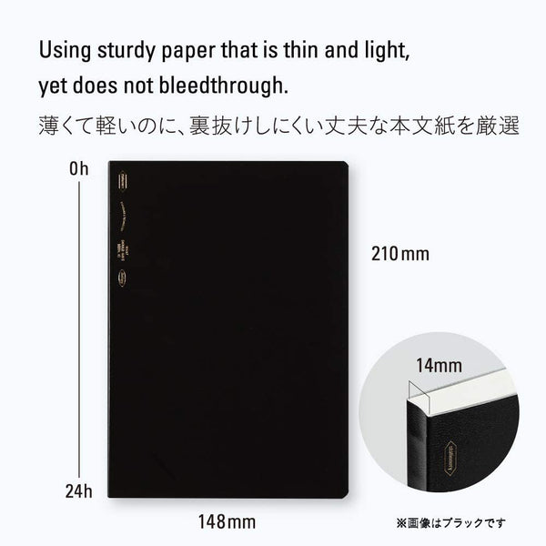 Nitto Stalogy A5 Editor's Series 365 Days Notebook Grid Paper Notebook