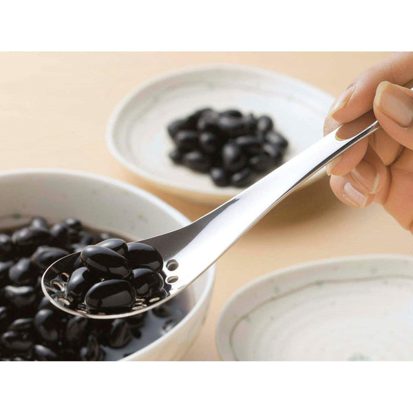 Shimomura Stainless Steel Slotted Renge Spoons (5 Pieces Set)