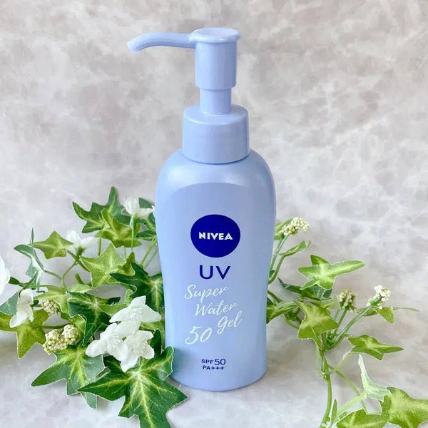 Nivea Sun Protect Super Water Gel Sunscreen Pump Bottle SPF50 PA+++ 140g