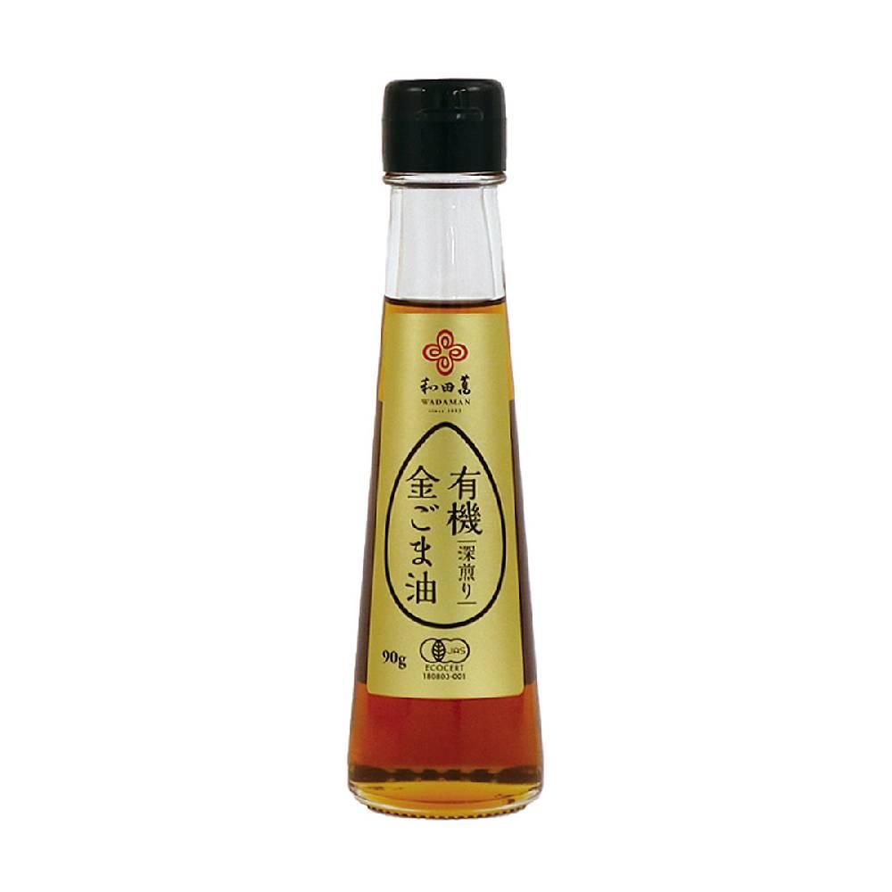 Wadaman Organic Deep Roasted 100% Golden Sesame Oil 90g